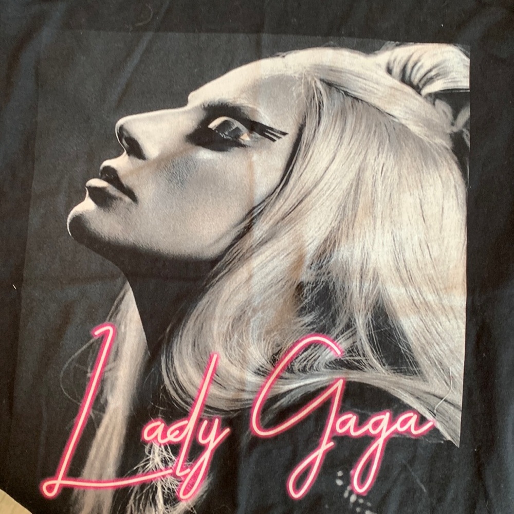 Magnificent Lady Gaga V-neck Tee Shirt